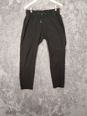 Lululemon Womens On The Fly Pants Black Travel Performance Commuting Womens 6